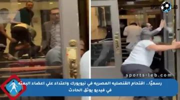 رسميًا.. اقتحام القنصلية المصرية في نيويورك واعتداء على أعضاء البعثة في فيديو يوثق الحادث